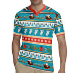 Australia Christmas Rugby Jersey Xmas Beach Vibes Teal