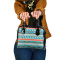 Australia Christmas Shoulder Handbag Xmas Beach Vibes Teal