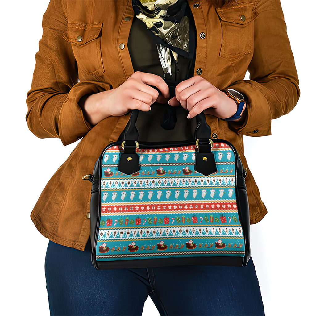 Australia Christmas Shoulder Handbag Xmas Beach Vibes Teal