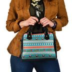 Australia Christmas Shoulder Handbag Xmas Beach Vibes Teal