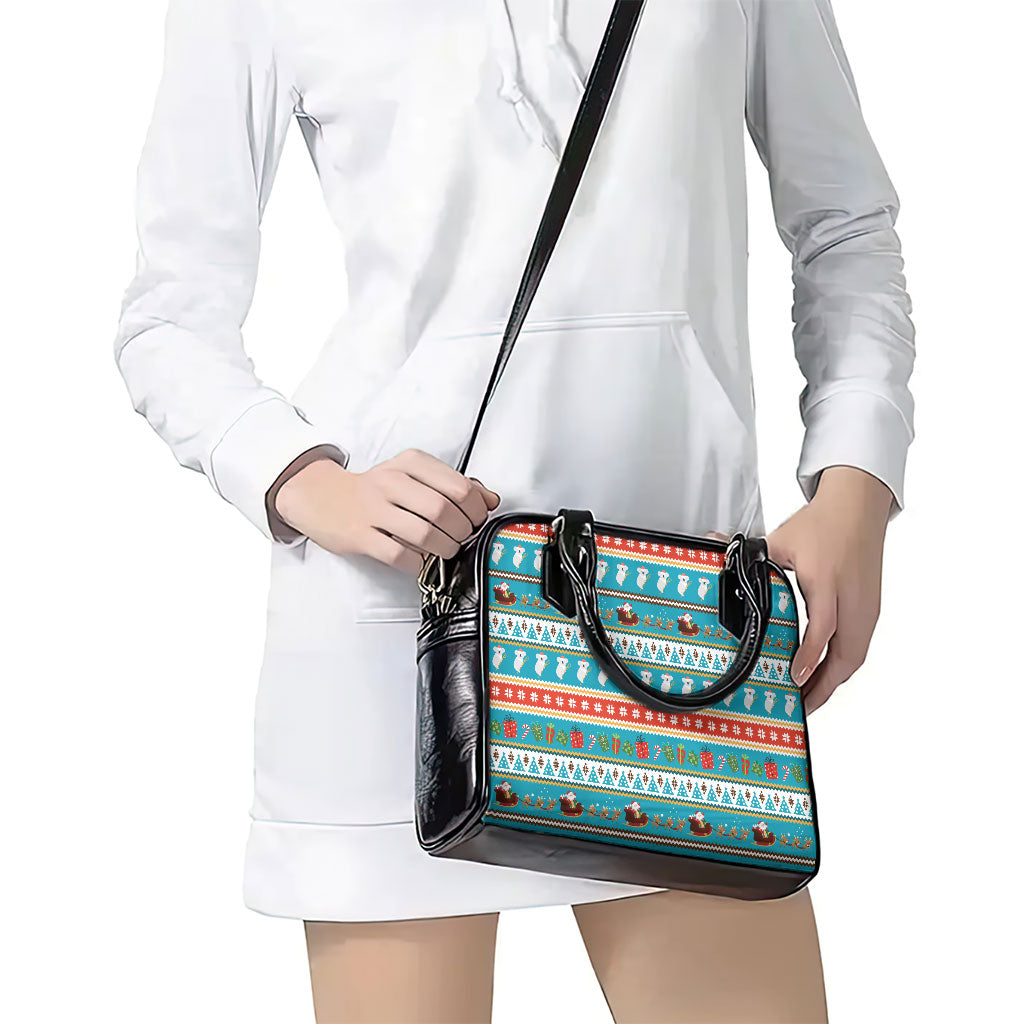 Australia Christmas Shoulder Handbag Xmas Beach Vibes Teal