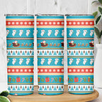 Australia Christmas Skinny Tumbler Xmas Beach Vibes Teal