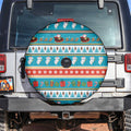 Australia Christmas Spare Tire Cover Xmas Beach Vibes Teal