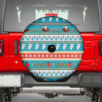 Australia Christmas Spare Tire Cover Xmas Beach Vibes Teal