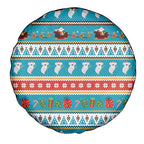 Australia Christmas Spare Tire Cover Xmas Beach Vibes Teal