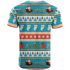 Australia Christmas T Shirt Xmas Beach Vibes Teal