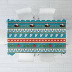 Australia Christmas Tablecloth Xmas Beach Vibes Teal