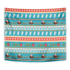 Australia Christmas Tapestry Xmas Beach Vibes Teal