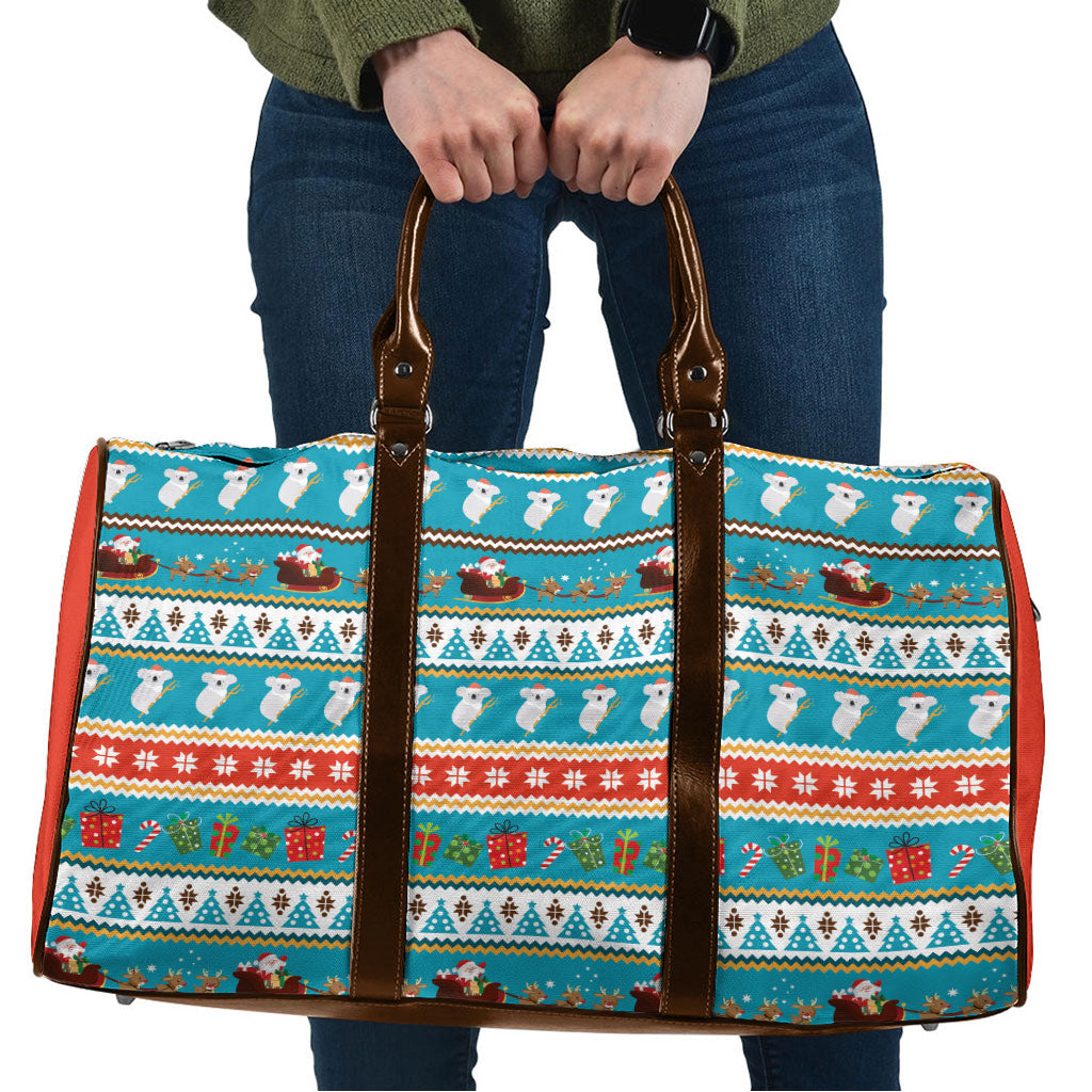 Australia Christmas Travel Bag Xmas Beach Vibes Teal