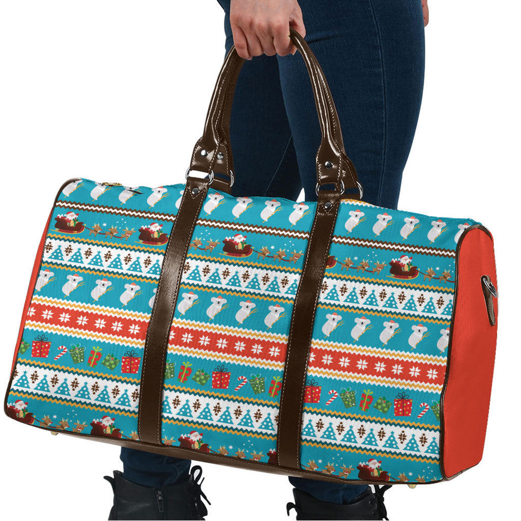 Australia Christmas Travel Bag Xmas Beach Vibes Teal