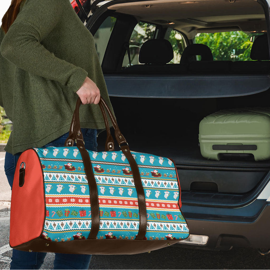 Australia Christmas Travel Bag Xmas Beach Vibes Teal