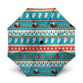 Australia Christmas Umbrella Xmas Beach Vibes Teal