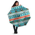 Australia Christmas Umbrella Xmas Beach Vibes Teal