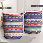 Australia Christmas Laundry Basket Xmas Beach Vibes Navy