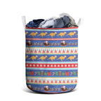 Australia Christmas Laundry Basket Xmas Beach Vibes Navy