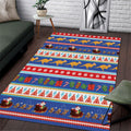 Australia Christmas Area Rug Xmas Beach Vibes Navy