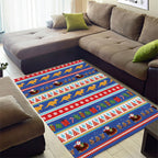 Australia Christmas Area Rug Xmas Beach Vibes Navy