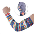 Australia Christmas Arm Sleeves Xmas Beach Vibes Navy