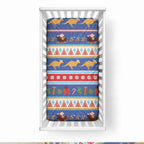 Australia Christmas Baby Bed Cover Xmas Beach Vibes Navy