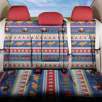 Australia Christmas Back Car Seat Cover Xmas Beach Vibes Navy
