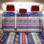 Australia Christmas Back Car Seat Cover Xmas Beach Vibes Navy