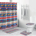 Australia Christmas Bathroom Set Xmas Beach Vibes Navy