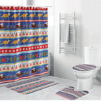 Australia Christmas Bathroom Set Xmas Beach Vibes Navy