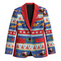 Australia Christmas Blazer Xmas Beach Vibes Navy