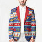Australia Christmas Blazer Xmas Beach Vibes Navy
