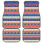 Australia Christmas Car Mats Xmas Beach Vibes Navy