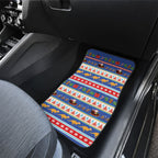Australia Christmas Car Mats Xmas Beach Vibes Navy