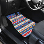 Australia Christmas Car Mats Xmas Beach Vibes Navy