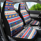 Australia Christmas Car Seat Cover Xmas Beach Vibes Navy