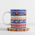 Australia Christmas Ceramic Mug Xmas Beach Vibes Navy