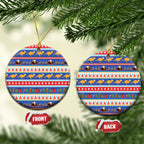 Australia Christmas Ceramic Ornament Xmas Beach Vibes Navy