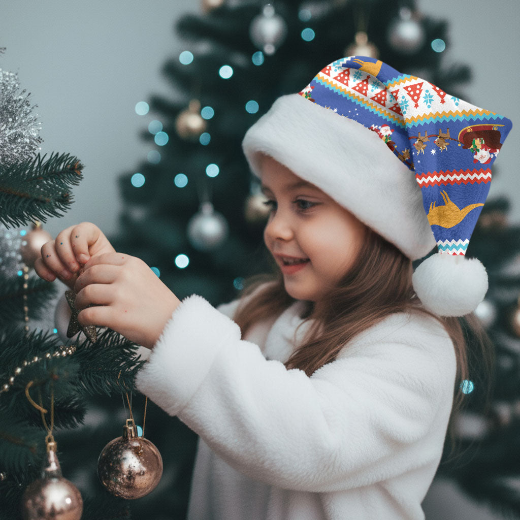 Australia Christmas Santa Hat Xmas Beach Vibes Navy