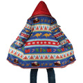 Australia Christmas Cloak Xmas Beach Vibes Navy