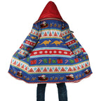 Australia Christmas Cloak Xmas Beach Vibes Navy