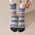 Australia Christmas Crew Socks Xmas Beach Vibes Navy