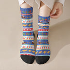 Australia Christmas Crew Socks Xmas Beach Vibes Navy
