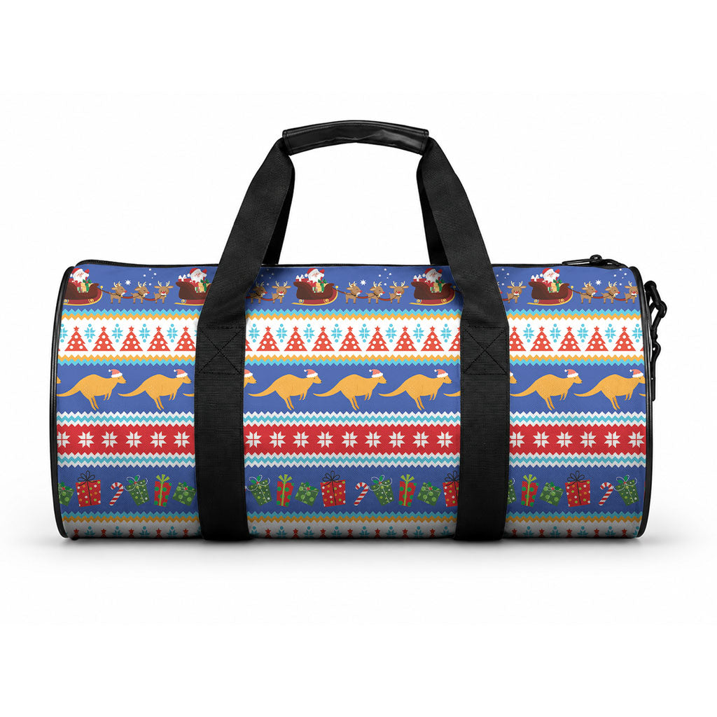 Australia Christmas Duffle Bag Xmas Beach Vibes Navy