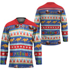 Australia Christmas Hockey Jersey Xmas Beach Vibes Navy