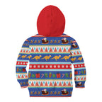 Australia Christmas Kid Hoodie Xmas Beach Vibes Navy