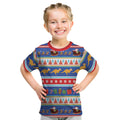 Australia Christmas Kid T Shirt Xmas Beach Vibes Navy