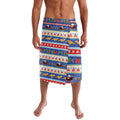 Australia Christmas Lavalava Xmas Beach Vibes Navy