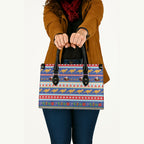 Australia Christmas Leather Bag Xmas Beach Vibes Navy