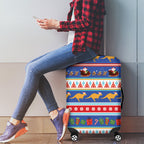 Australia Christmas Luggage Cover Xmas Beach Vibes Navy