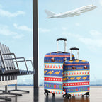 Australia Christmas Luggage Cover Xmas Beach Vibes Navy