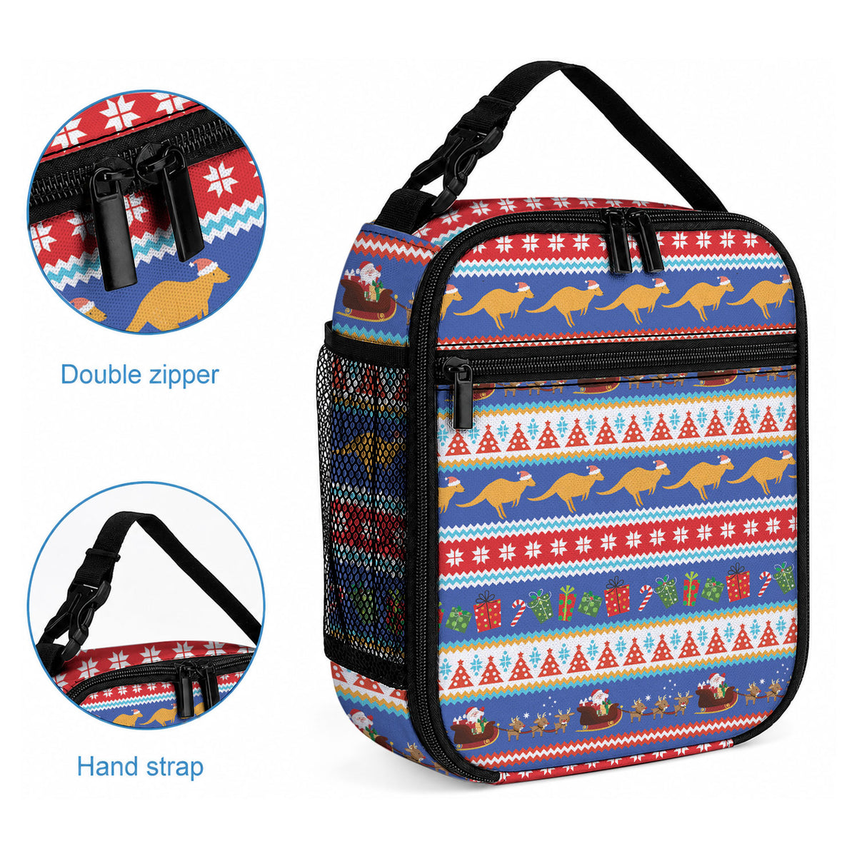 Australia Christmas Lunch Bag Xmas Beach Vibes Navy