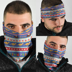 Australia Christmas Neck Gaiter Xmas Beach Vibes Navy